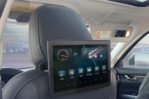 In-Car- Screen-Live Ad Display